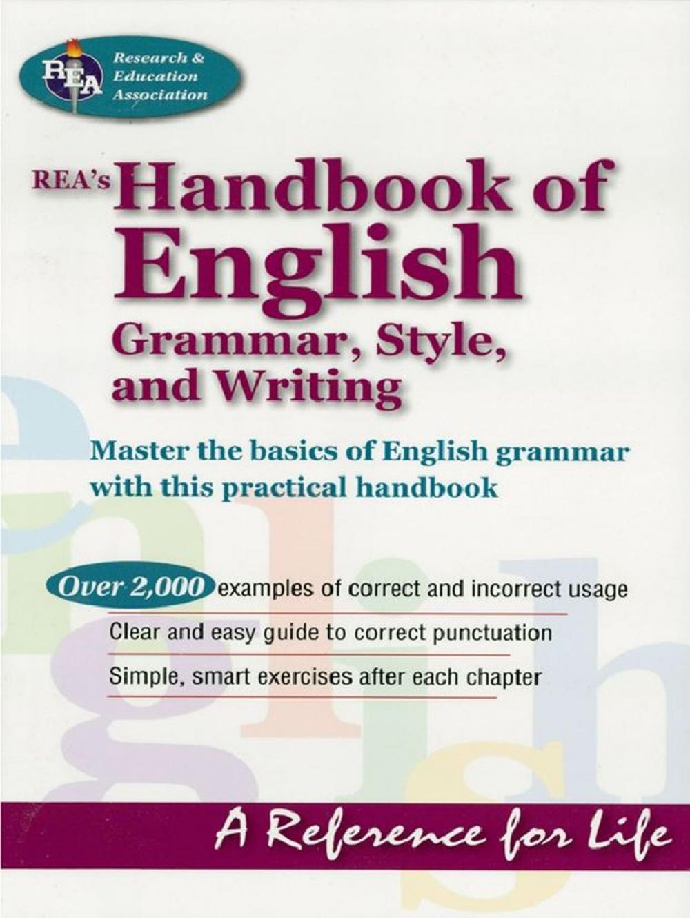 Big bigCover of REA's Handbook of English Grammar, Style, and Writing