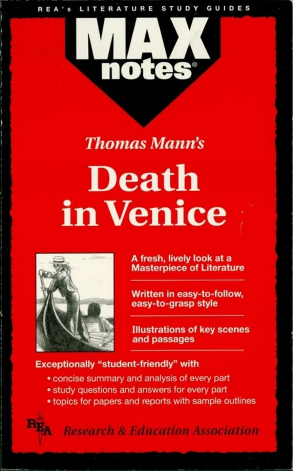 Big bigCover of Death in Venice (MAXNotes Literature Guides)