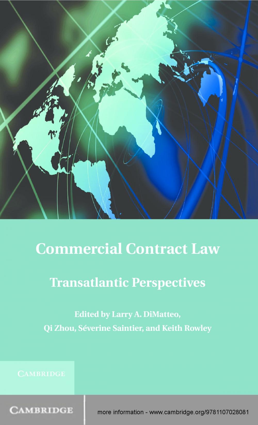 Big bigCover of Commercial Contract Law