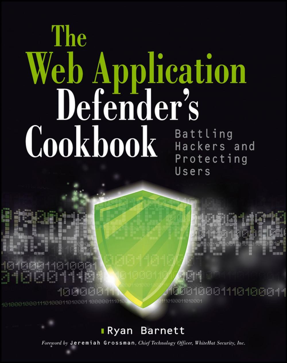 Big bigCover of Web Application Defender's Cookbook