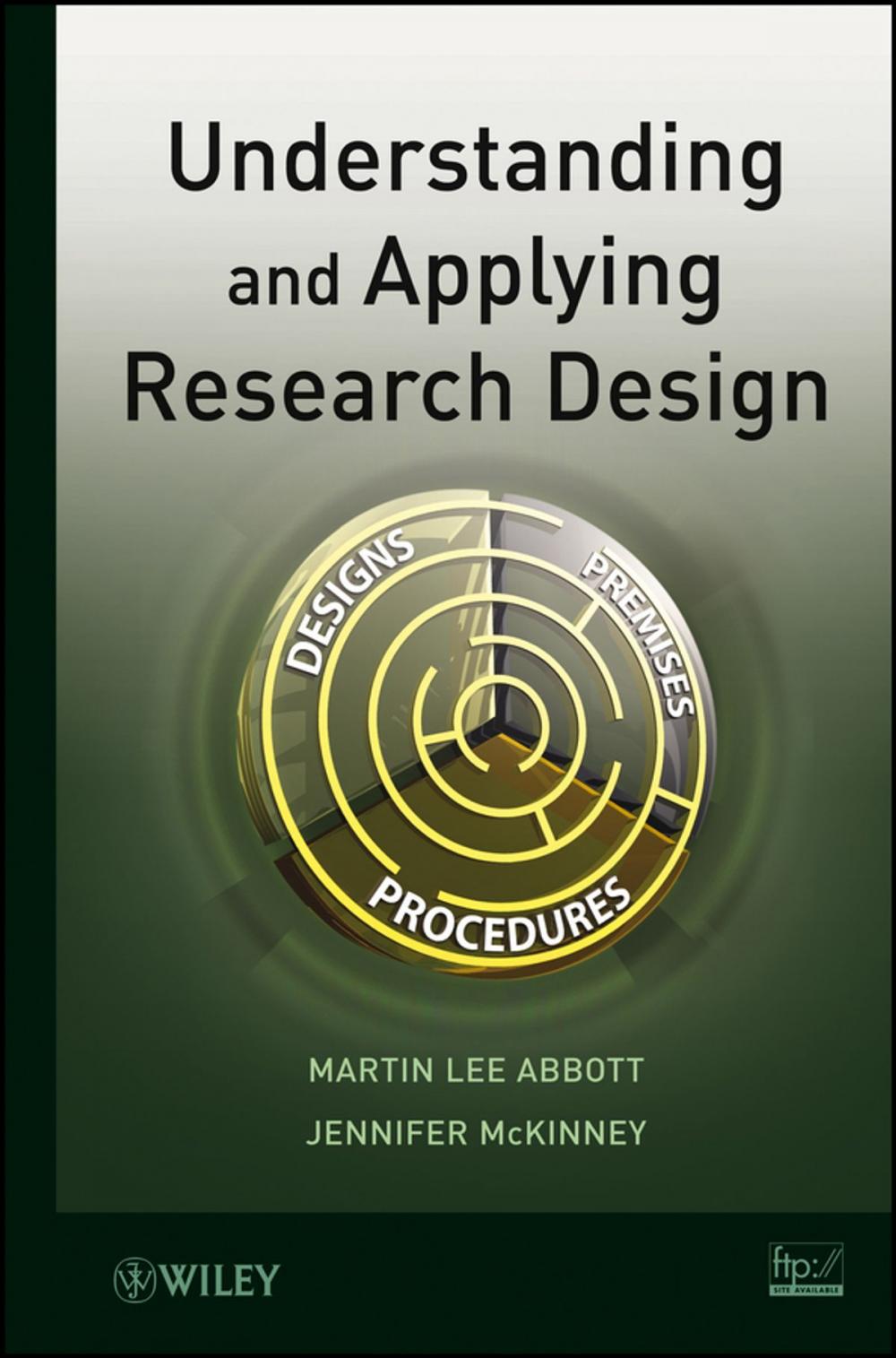 Big bigCover of Understanding and Applying Research Design