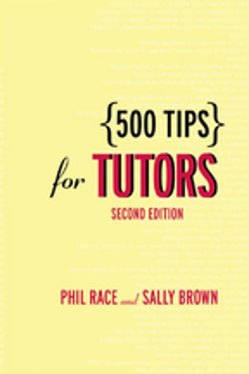 Big bigCover of 500 Tips for Tutors