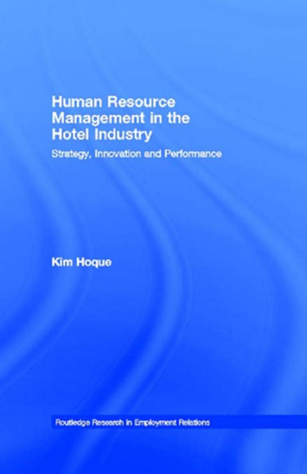 Big bigCover of Human Resource Management in the Hotel Industry