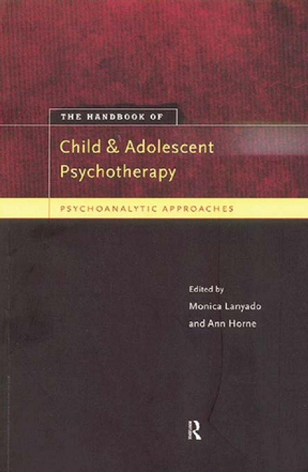 Big bigCover of The Handbook of Child and Adolescent Psychotherapy