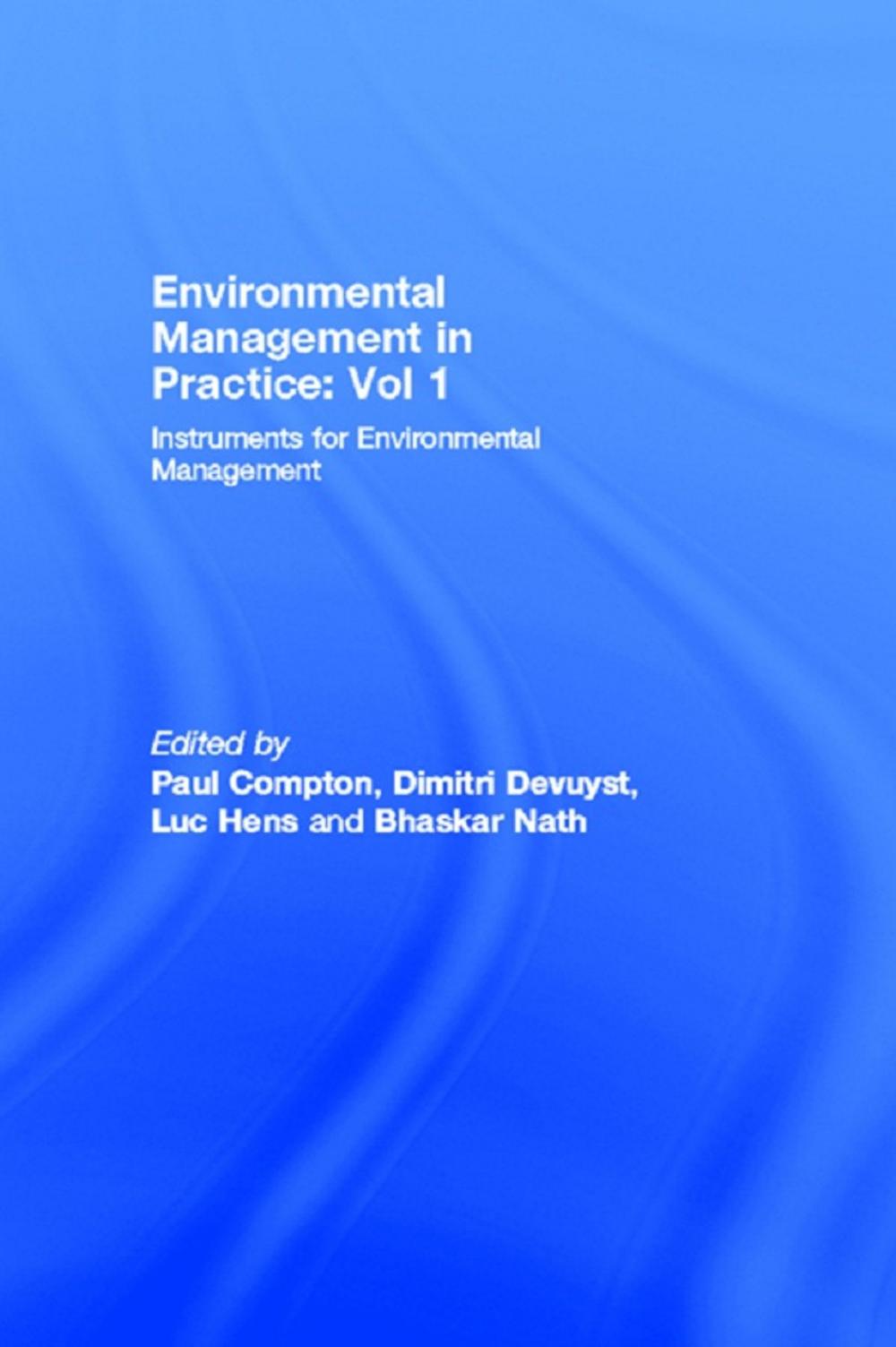 Big bigCover of Environmental Management in Practice: Vol 1