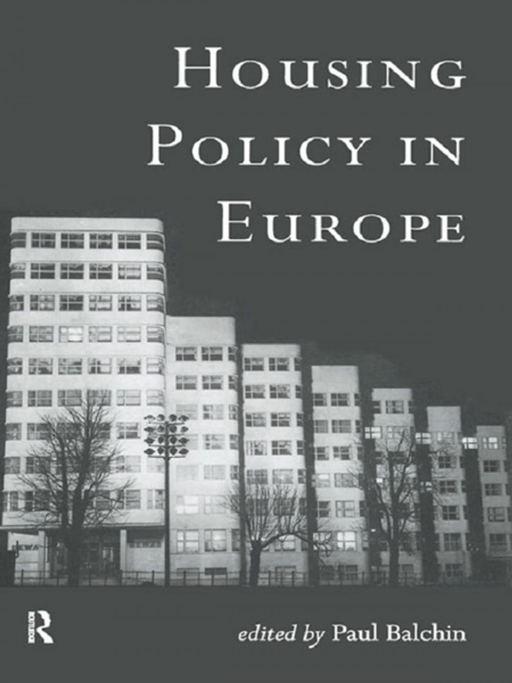 Big bigCover of Housing Policy in Europe