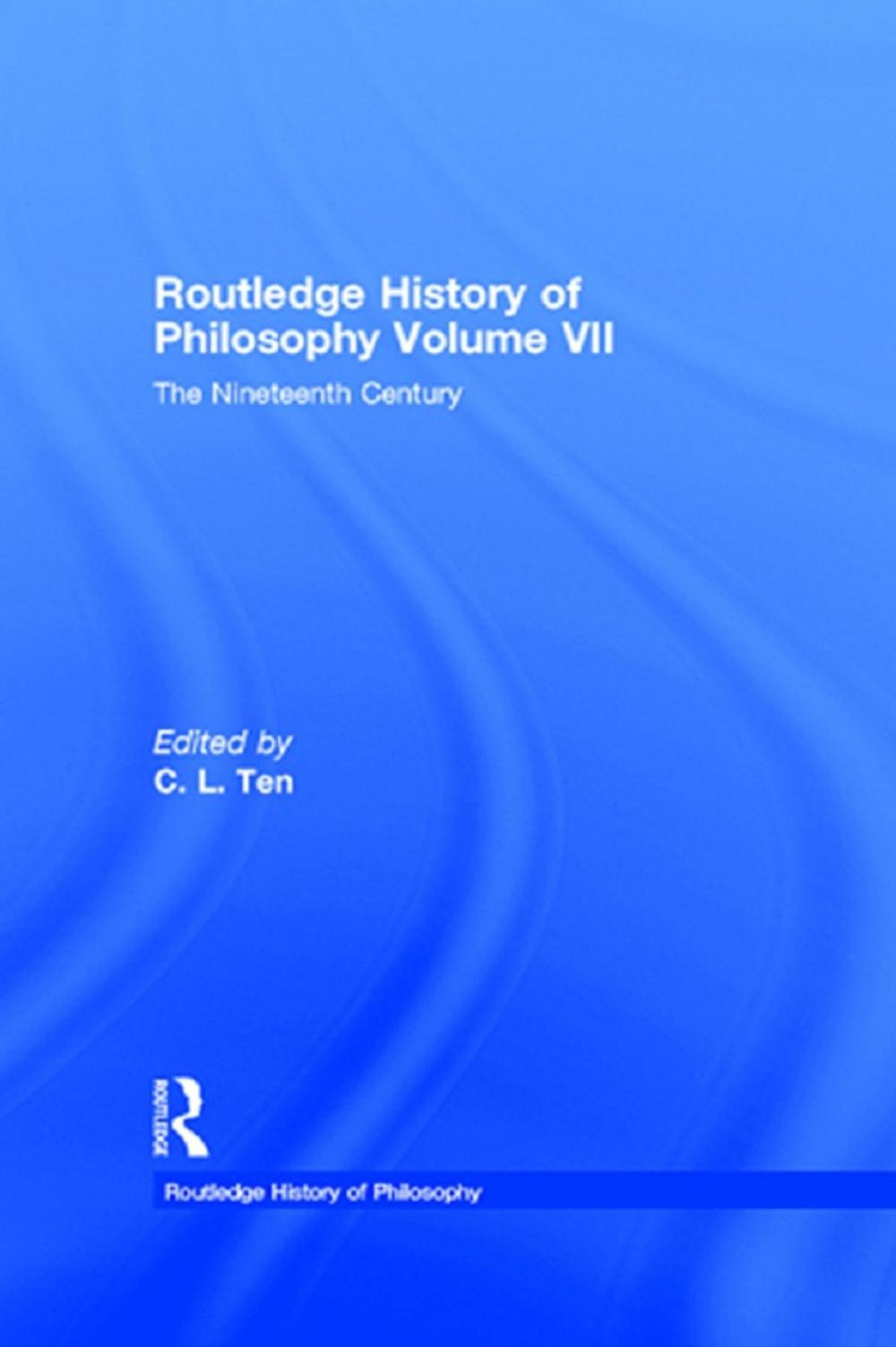 Big bigCover of Routledge History of Philosophy Volume VII
