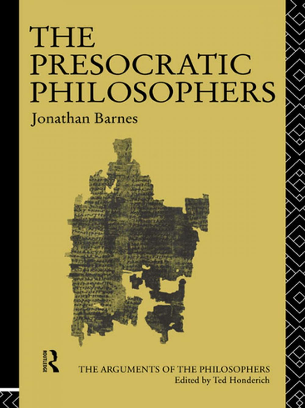 Big bigCover of The Presocratic Philosophers