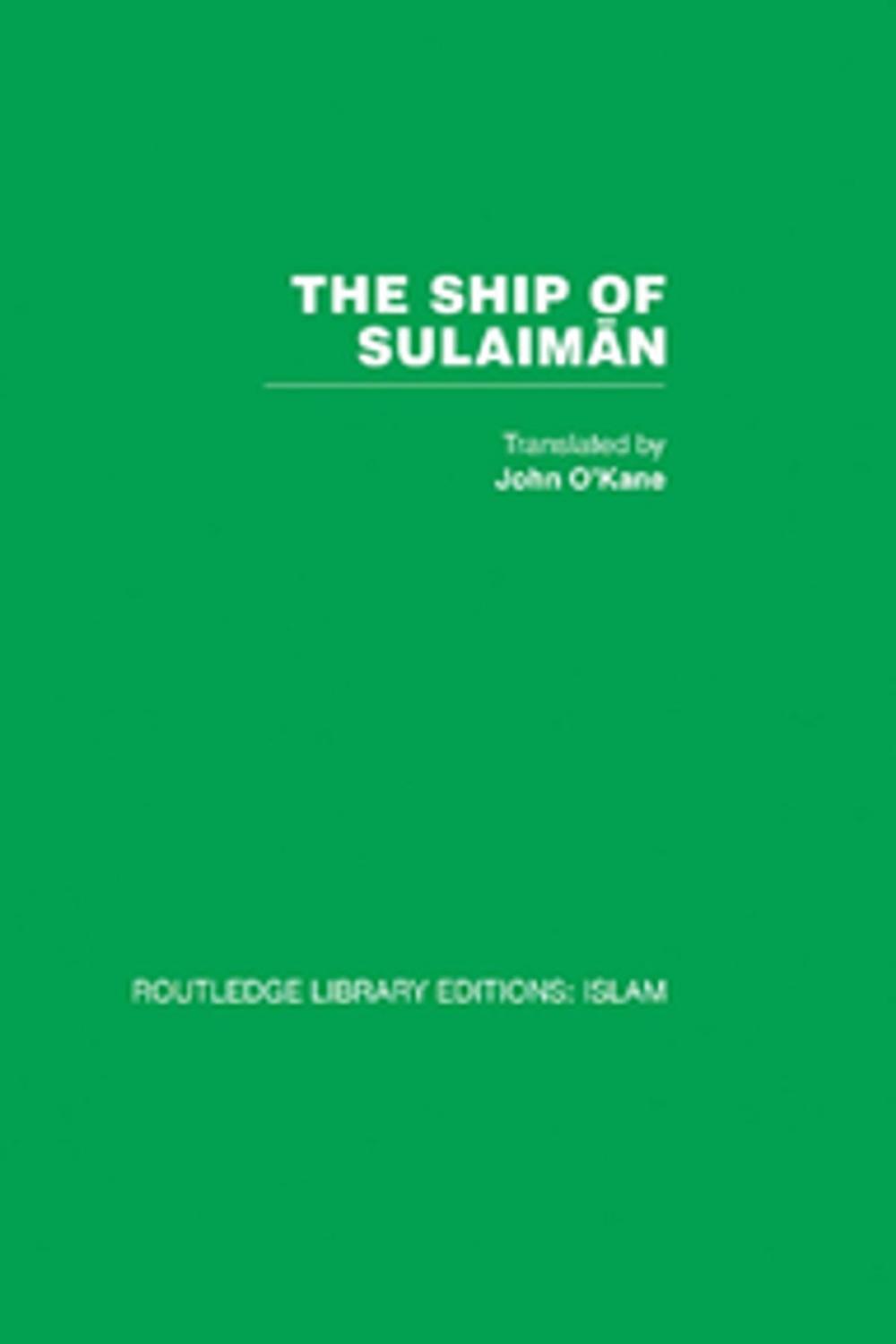 Big bigCover of The Ship of Sulaiman