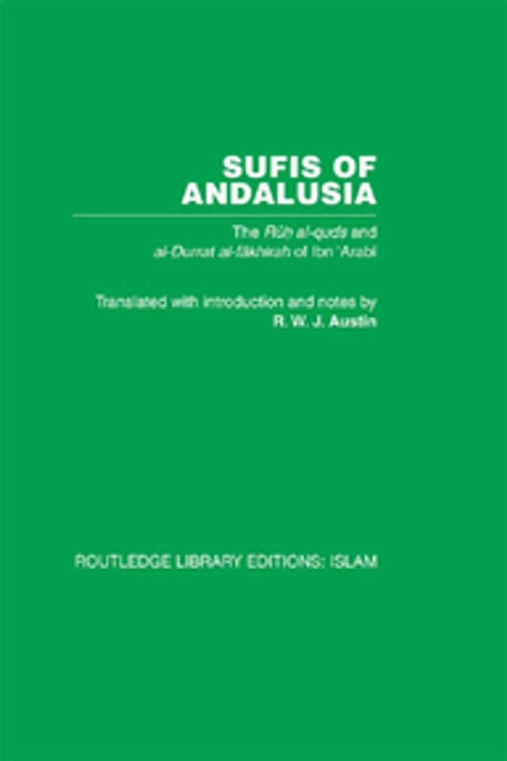 Big bigCover of Sufis of Andalucia