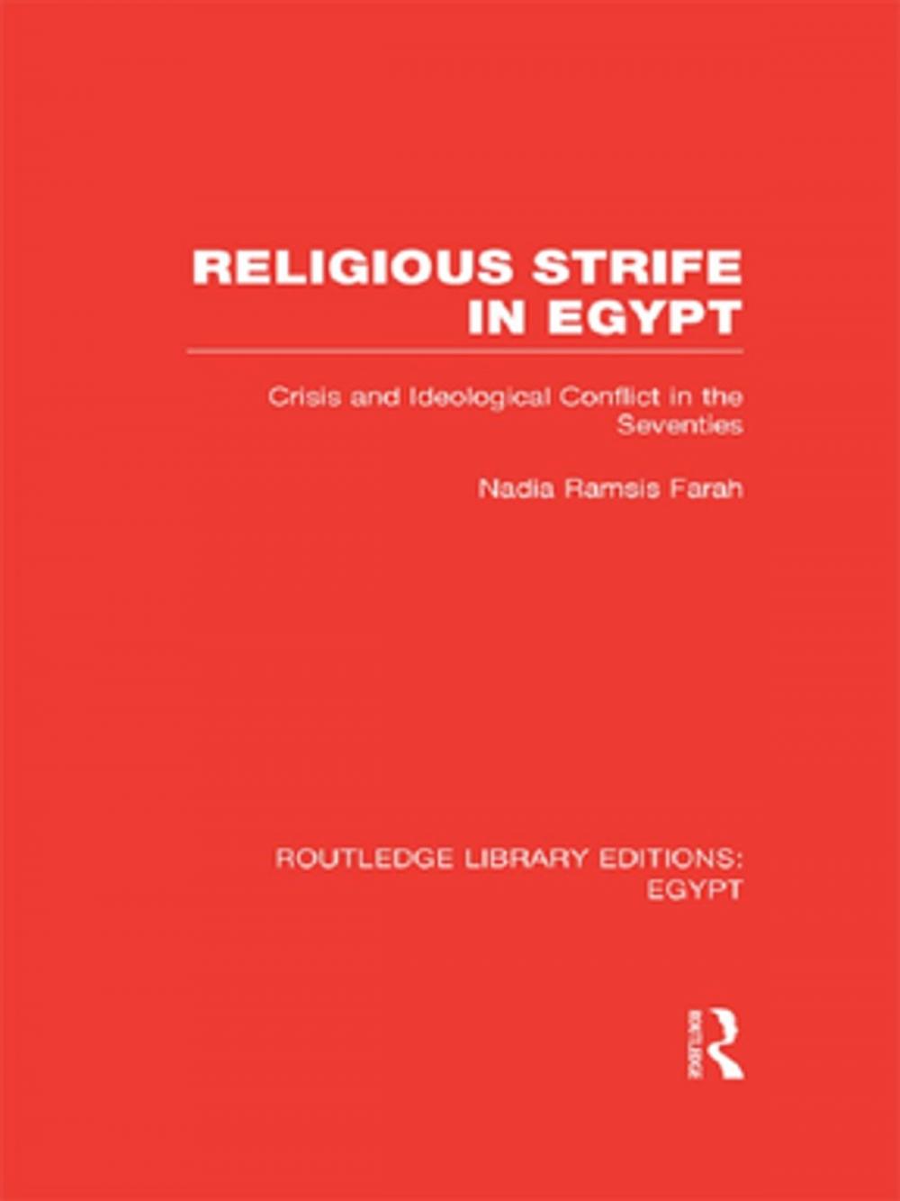 Big bigCover of Religious Strife in Egypt (RLE Egypt)