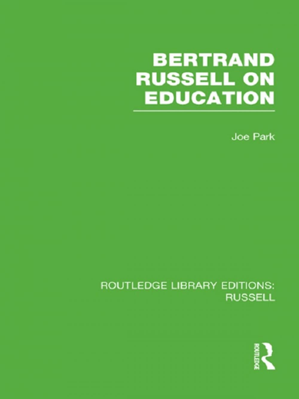 Big bigCover of Bertrand Russell On Education