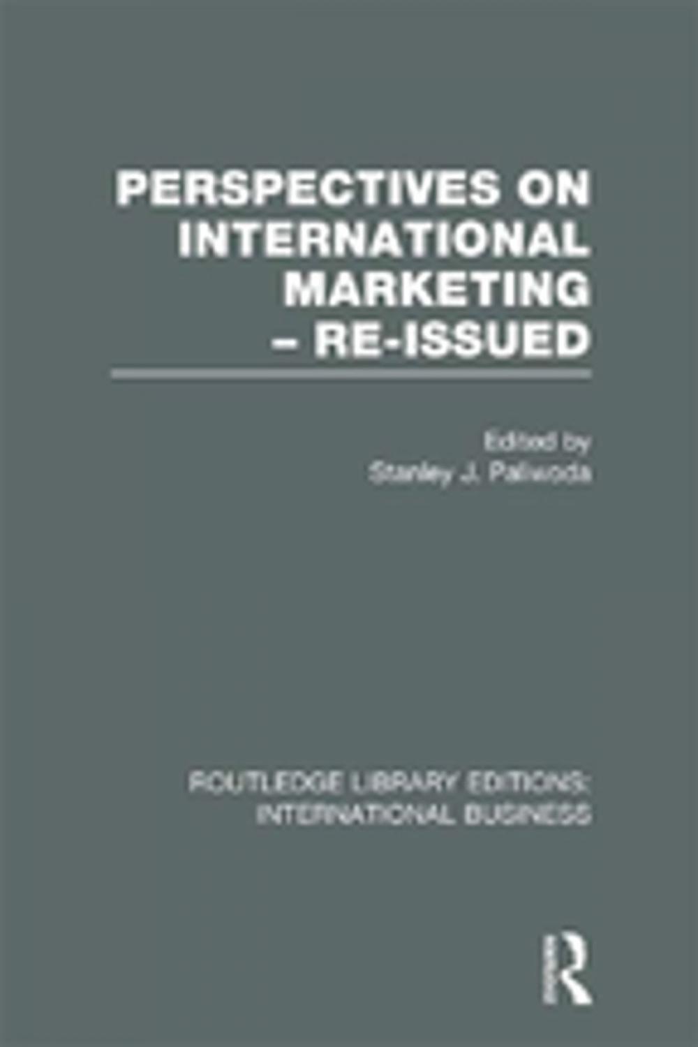 Big bigCover of Perspectives on International Marketing - Re-issued (RLE International Business)