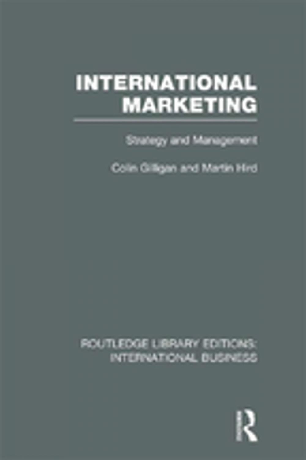 Big bigCover of International Marketing (RLE International Business)