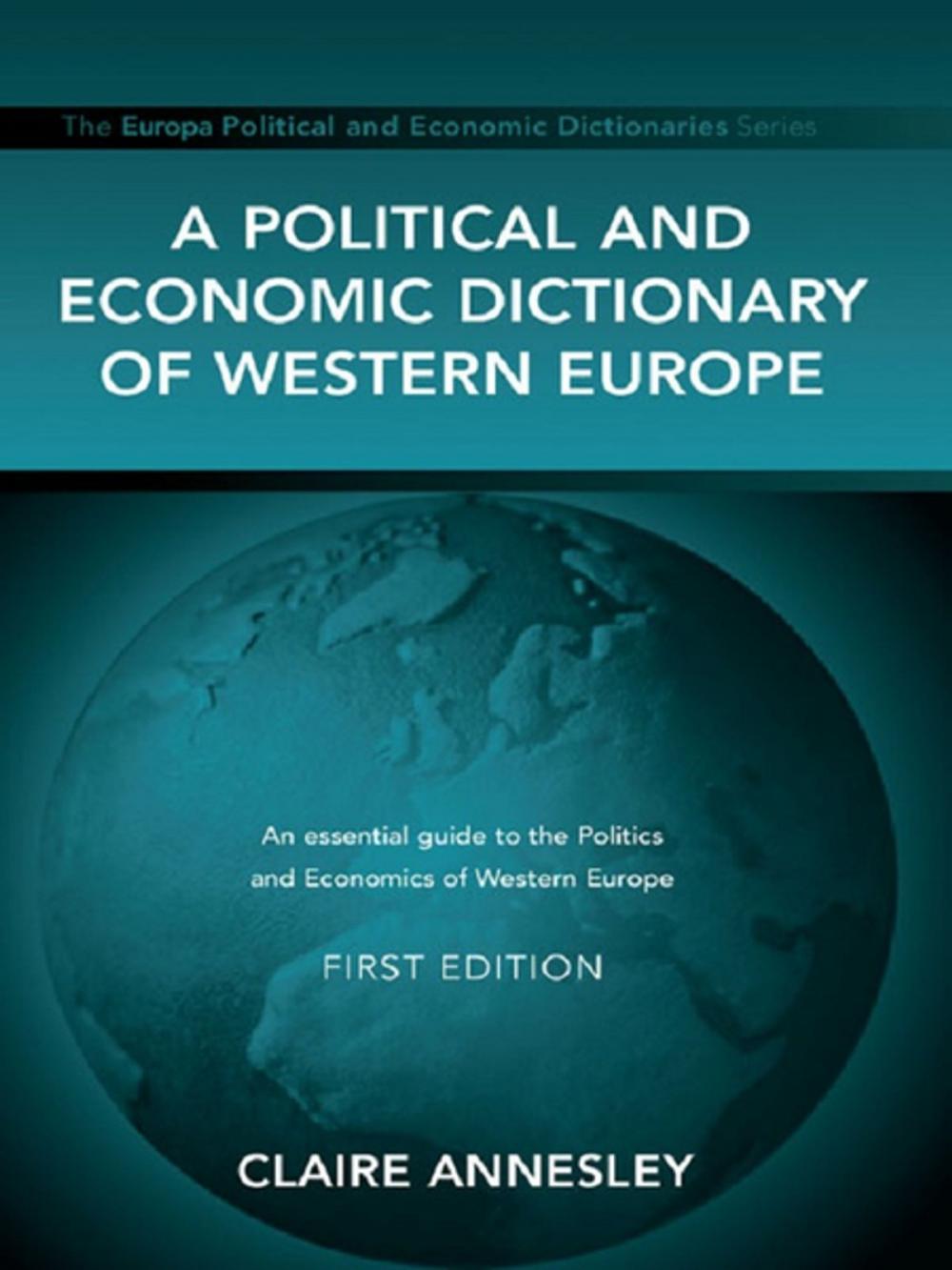 Big bigCover of A Political and Economic Dictionary of Western Europe