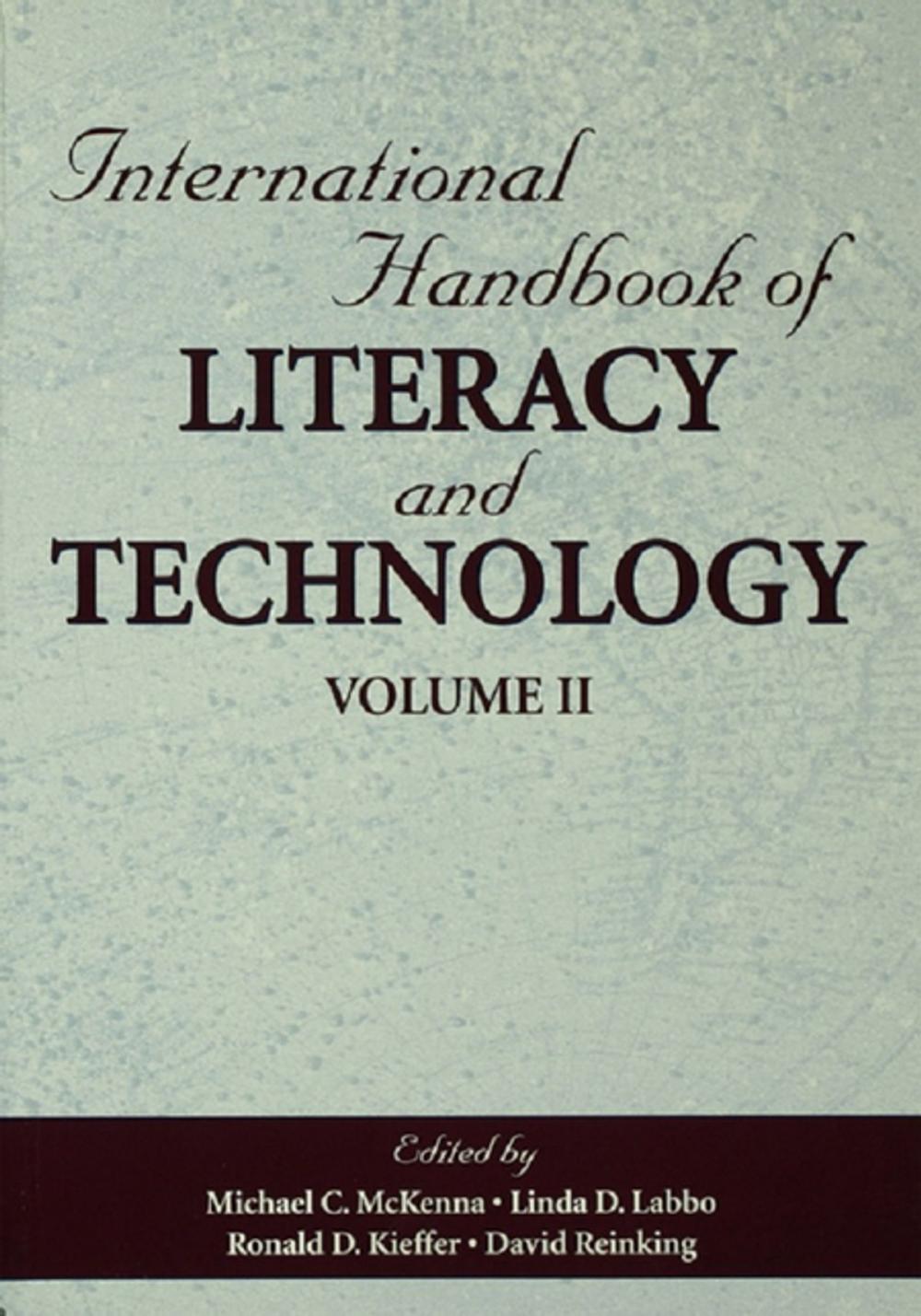 Big bigCover of International Handbook of Literacy and Technology