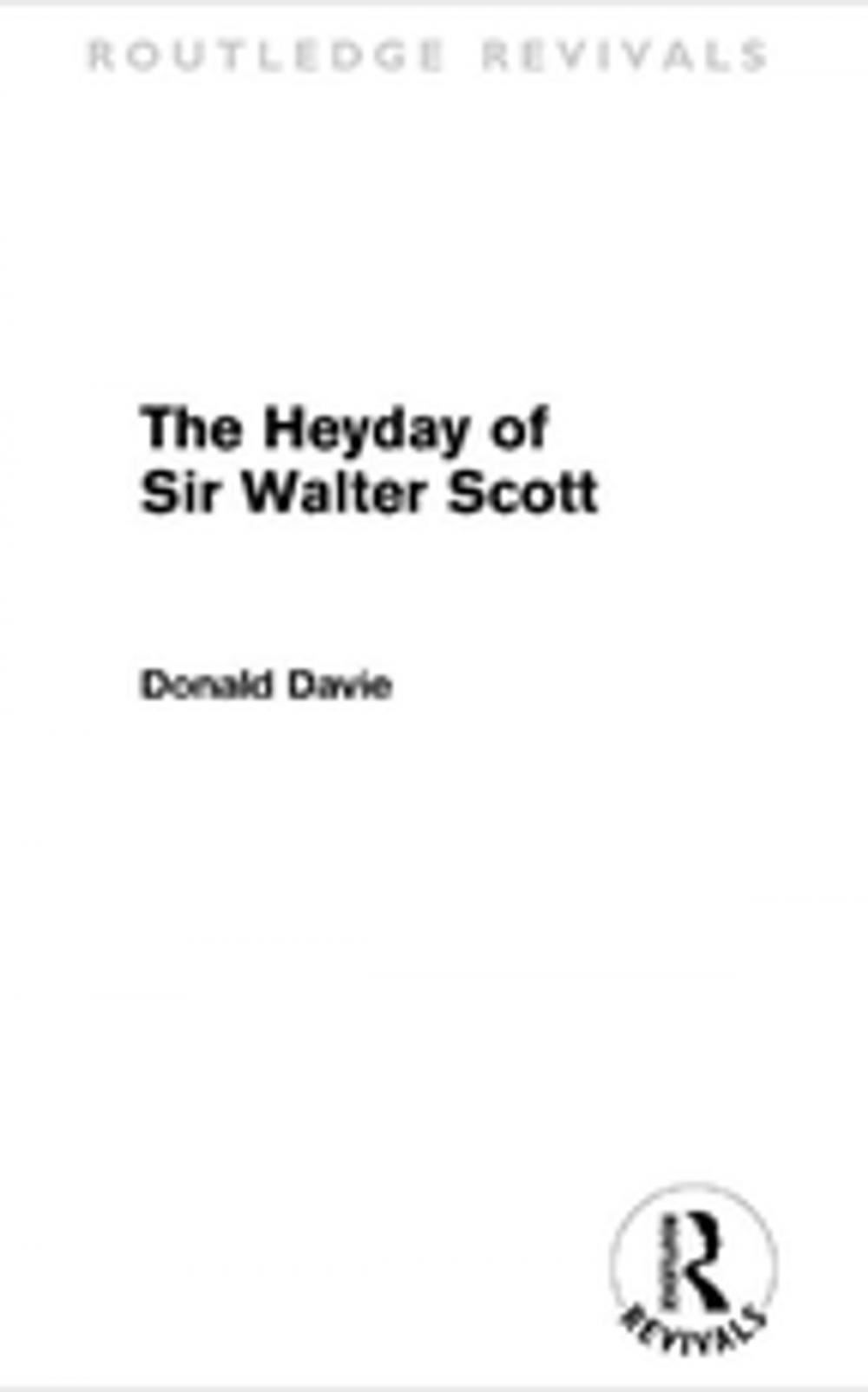 Big bigCover of The Heyday of Sir Walter Scott