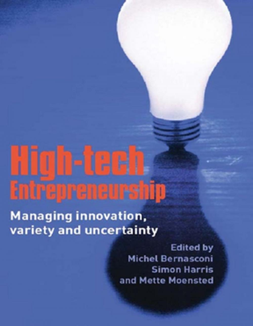 Big bigCover of High-Tech Entrepreneurship