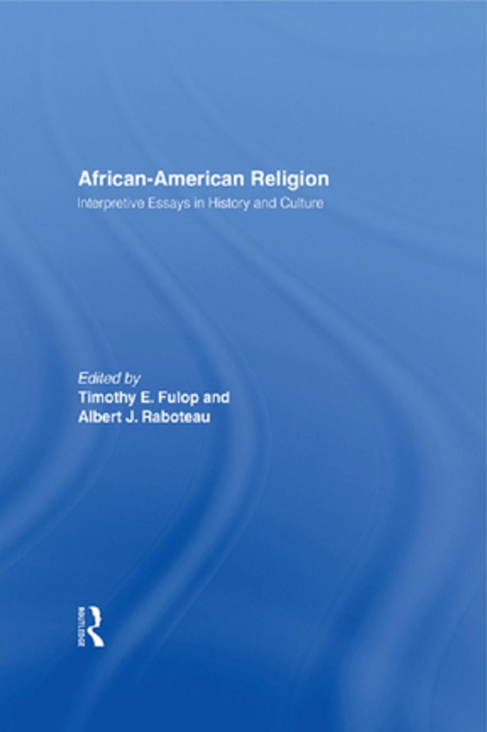 Big bigCover of African-American Religion