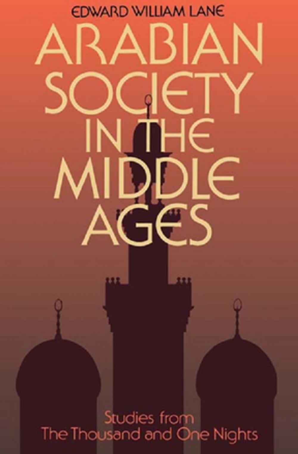 Big bigCover of Arabian Society Middle Ages