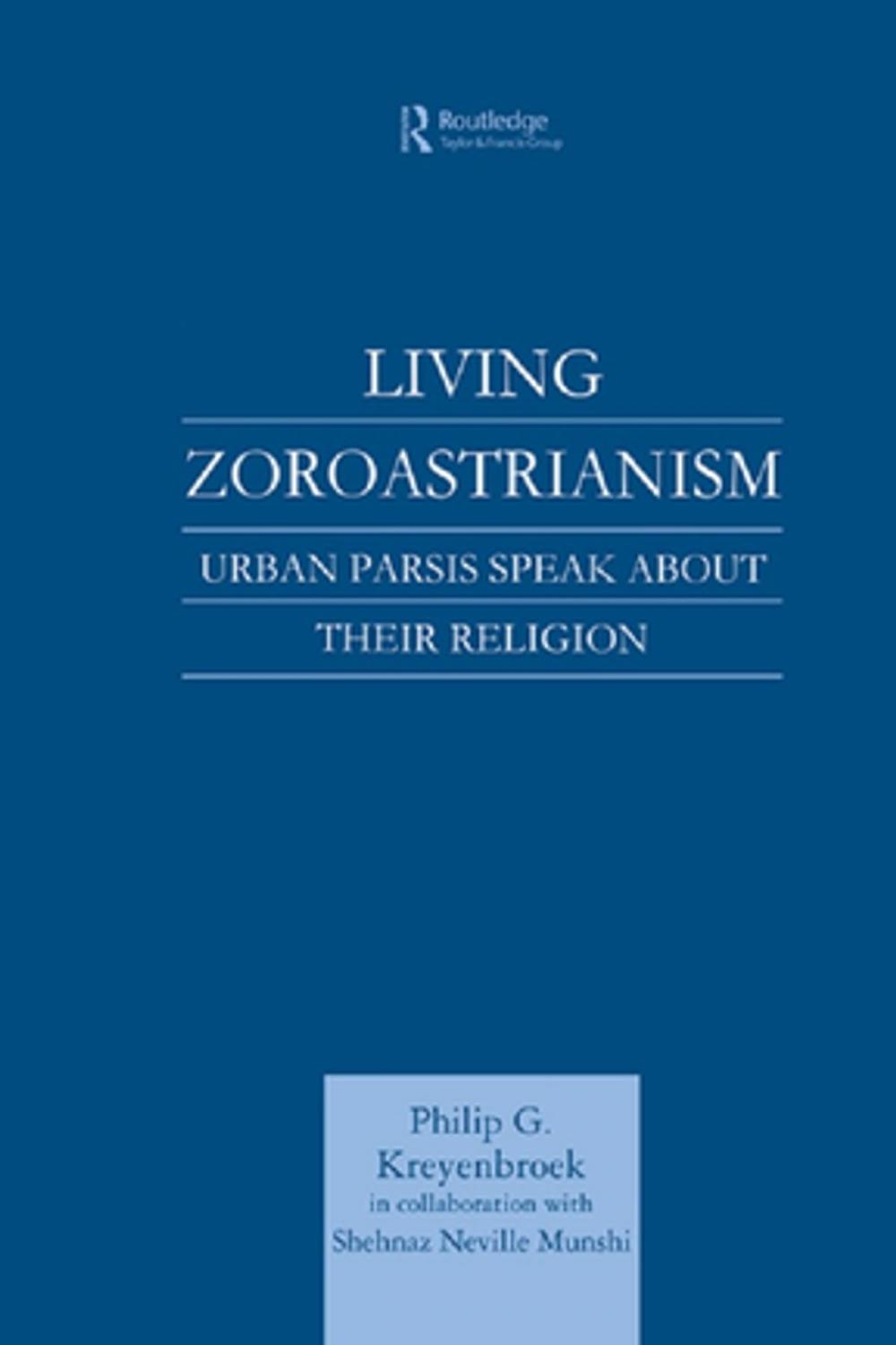 Big bigCover of Living Zoroastrianism