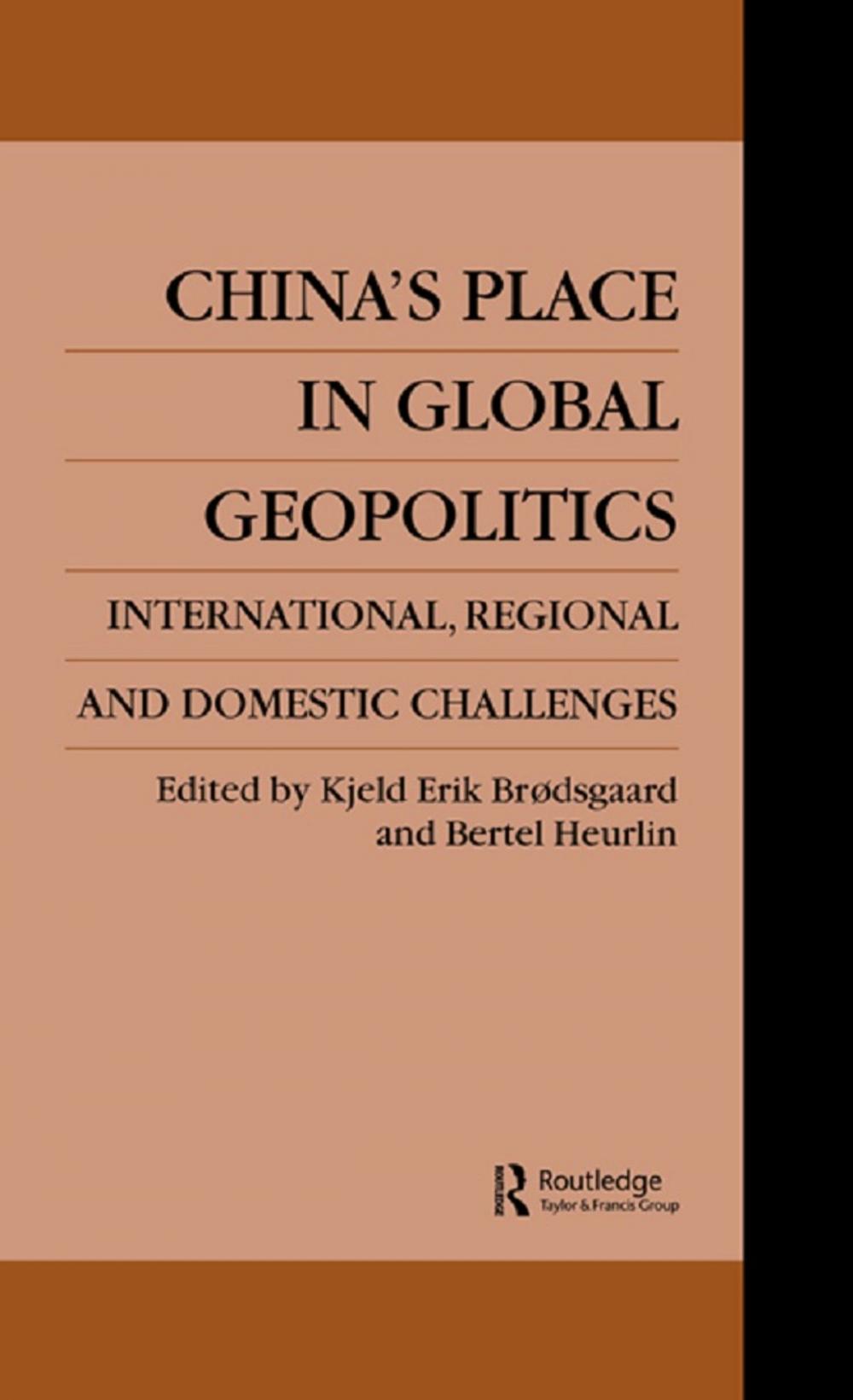 Big bigCover of China's Place in Global Geopolitics