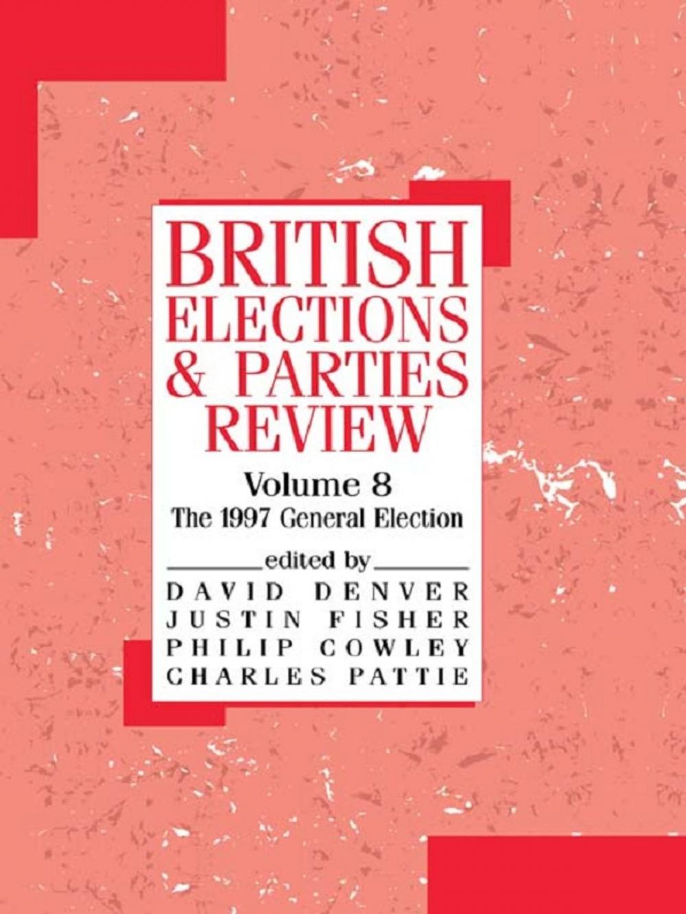 Big bigCover of British Elections and Parties Review