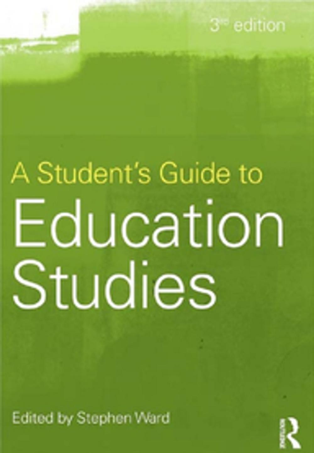 Big bigCover of A Student's Guide to Education Studies