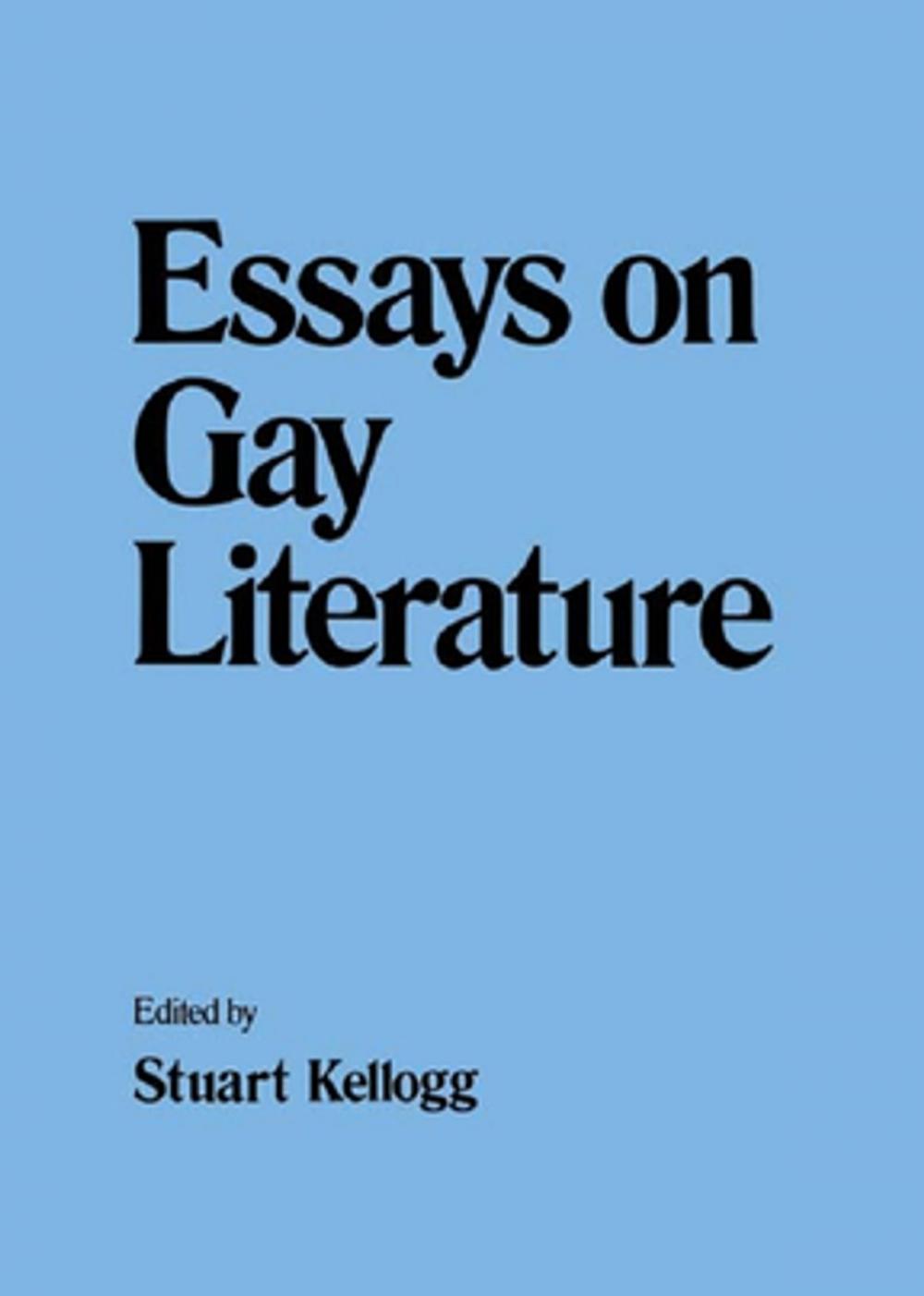 Big bigCover of Essays on Gay Literature