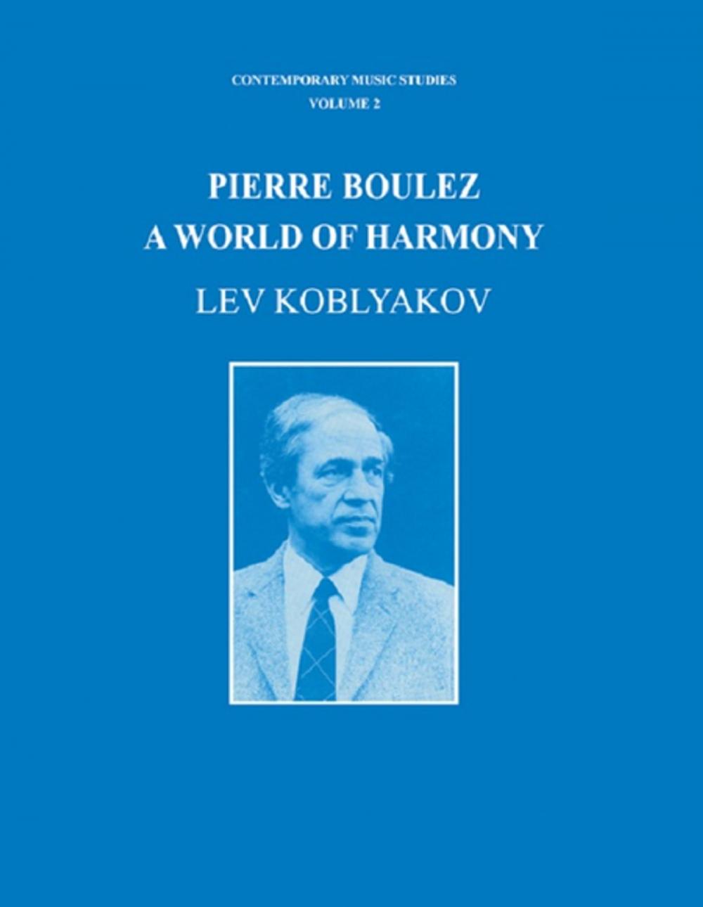 Big bigCover of Pierre Boulez
