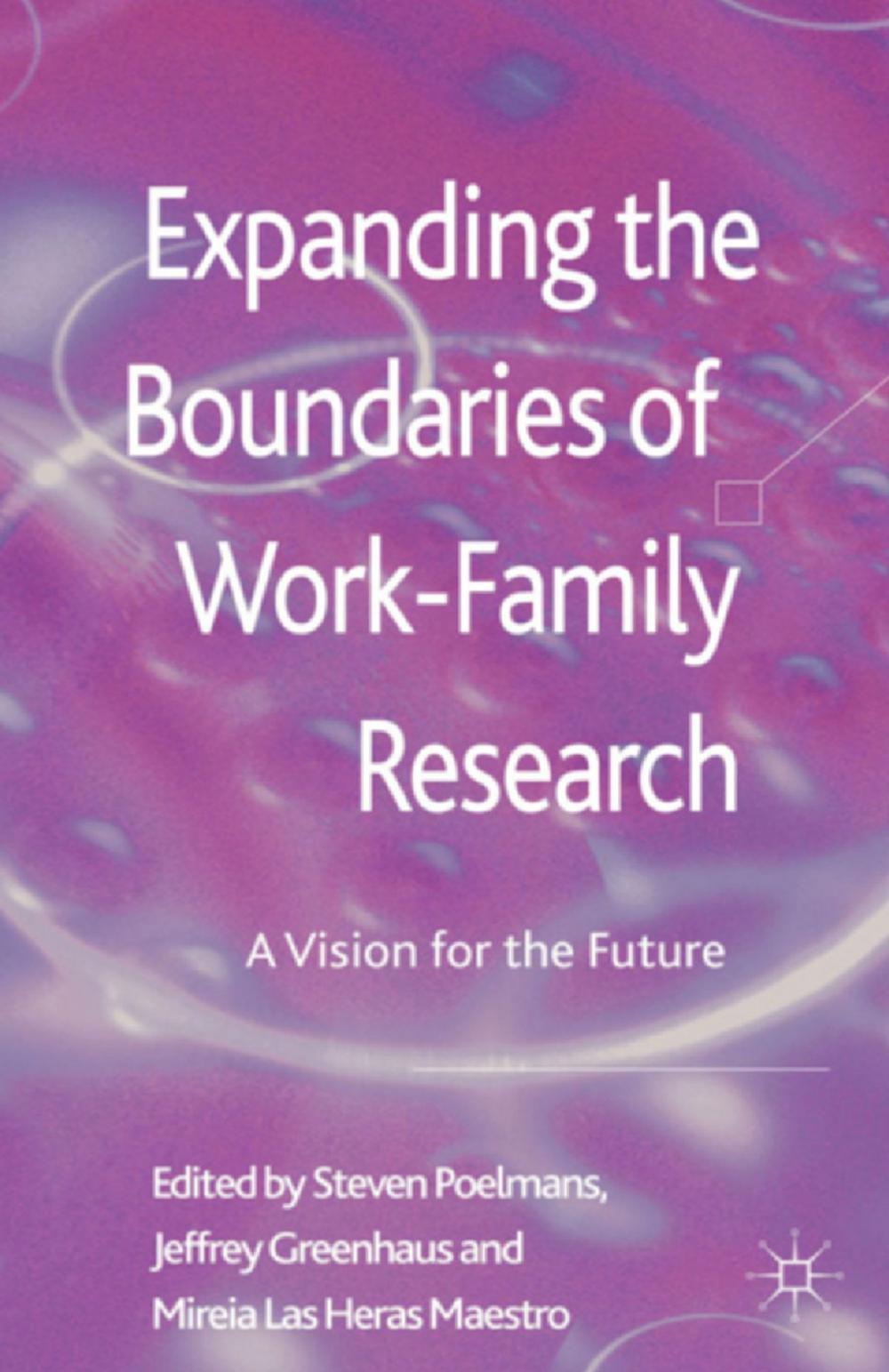 Big bigCover of Expanding the Boundaries of Work-Family Research