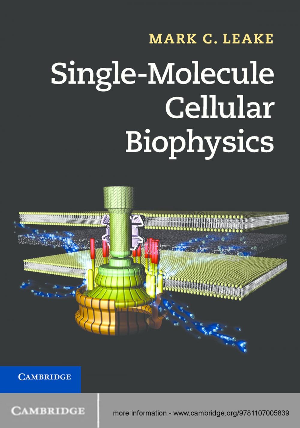 Big bigCover of Single-Molecule Cellular Biophysics