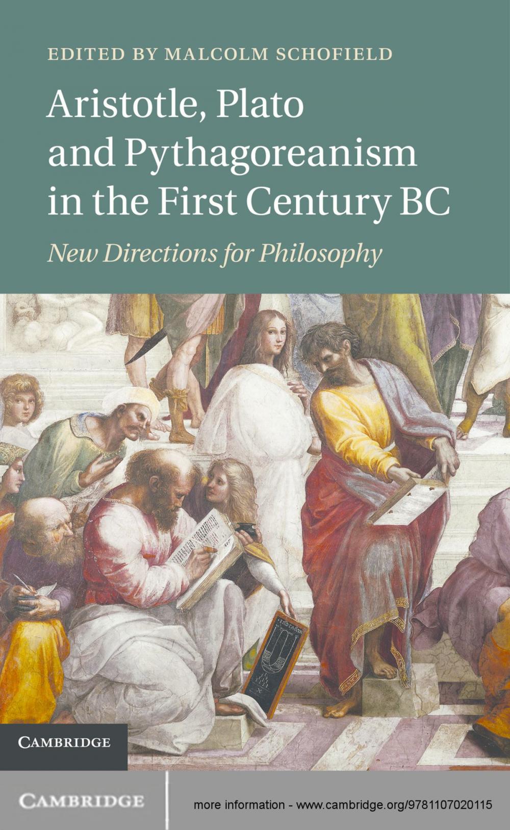 Big bigCover of Aristotle, Plato and Pythagoreanism in the First Century BC