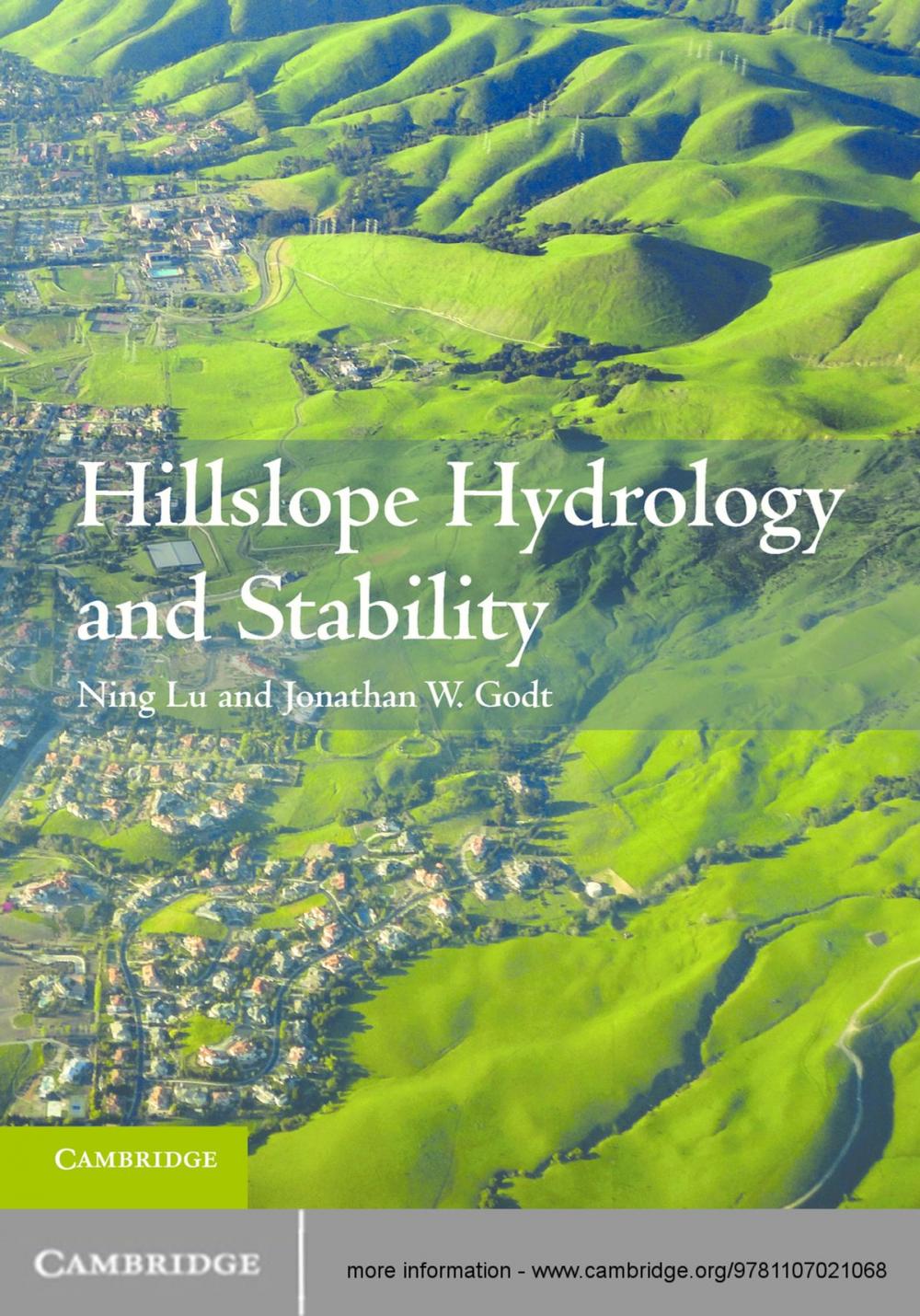 Big bigCover of Hillslope Hydrology and Stability