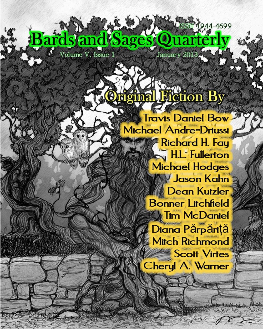 Big bigCover of Bards and Sages Quarterly (January 2013)