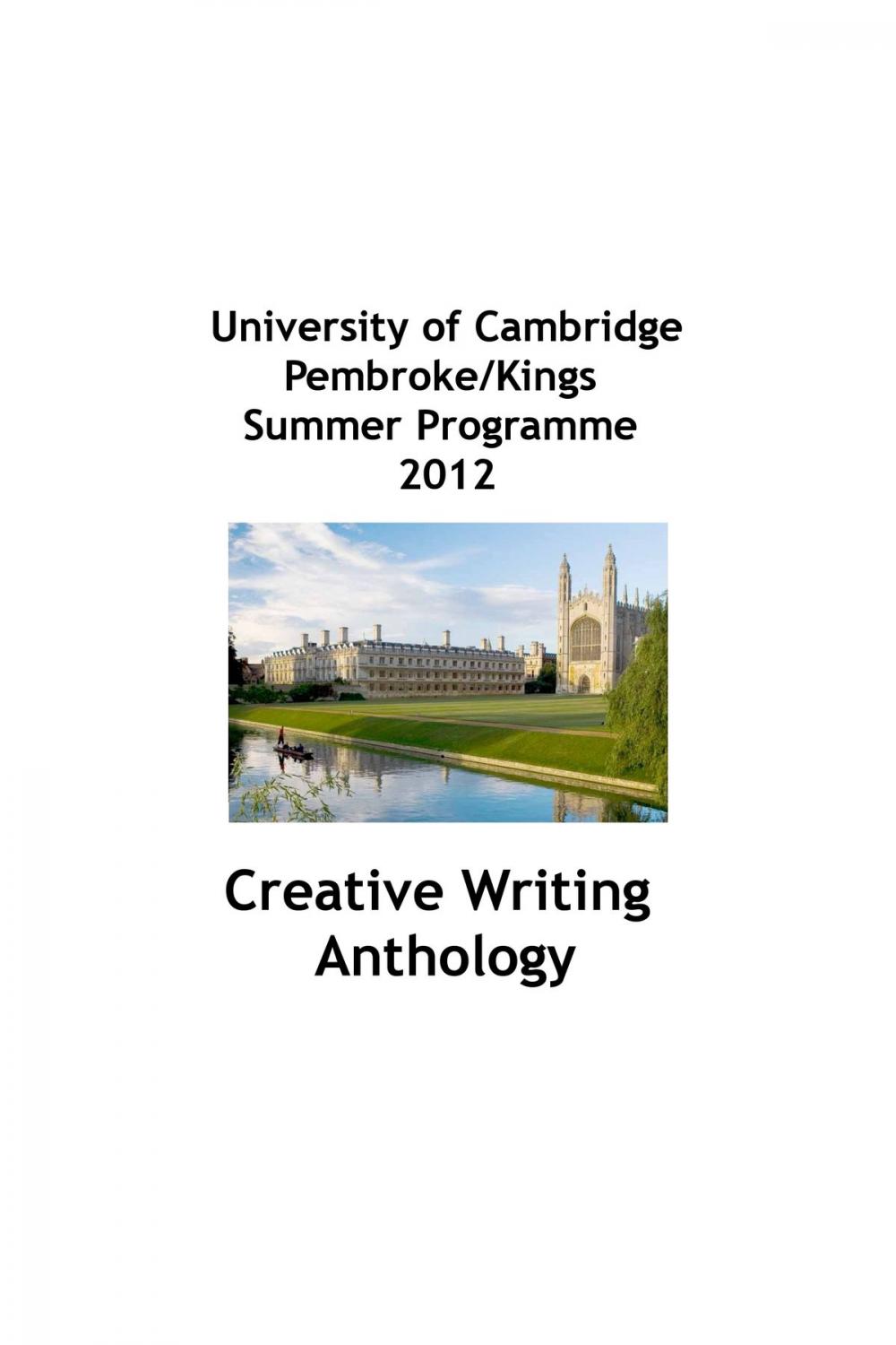 Big bigCover of Pembroke/Kings Summer Programme Ebook Anthology 1