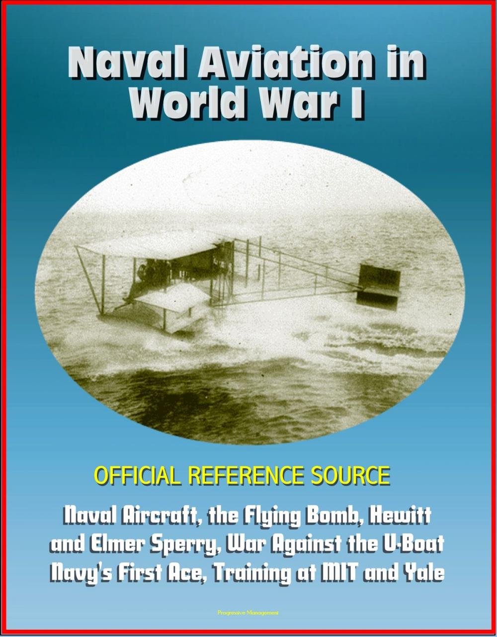 Big bigCover of Naval Aviation in World War I: Official Reference Source, Naval Aircraft, the Flying Bomb, Hewitt and Elmer Sperry, War Against the U-Boat, Navy's First Ace, Training at MIT and Yale