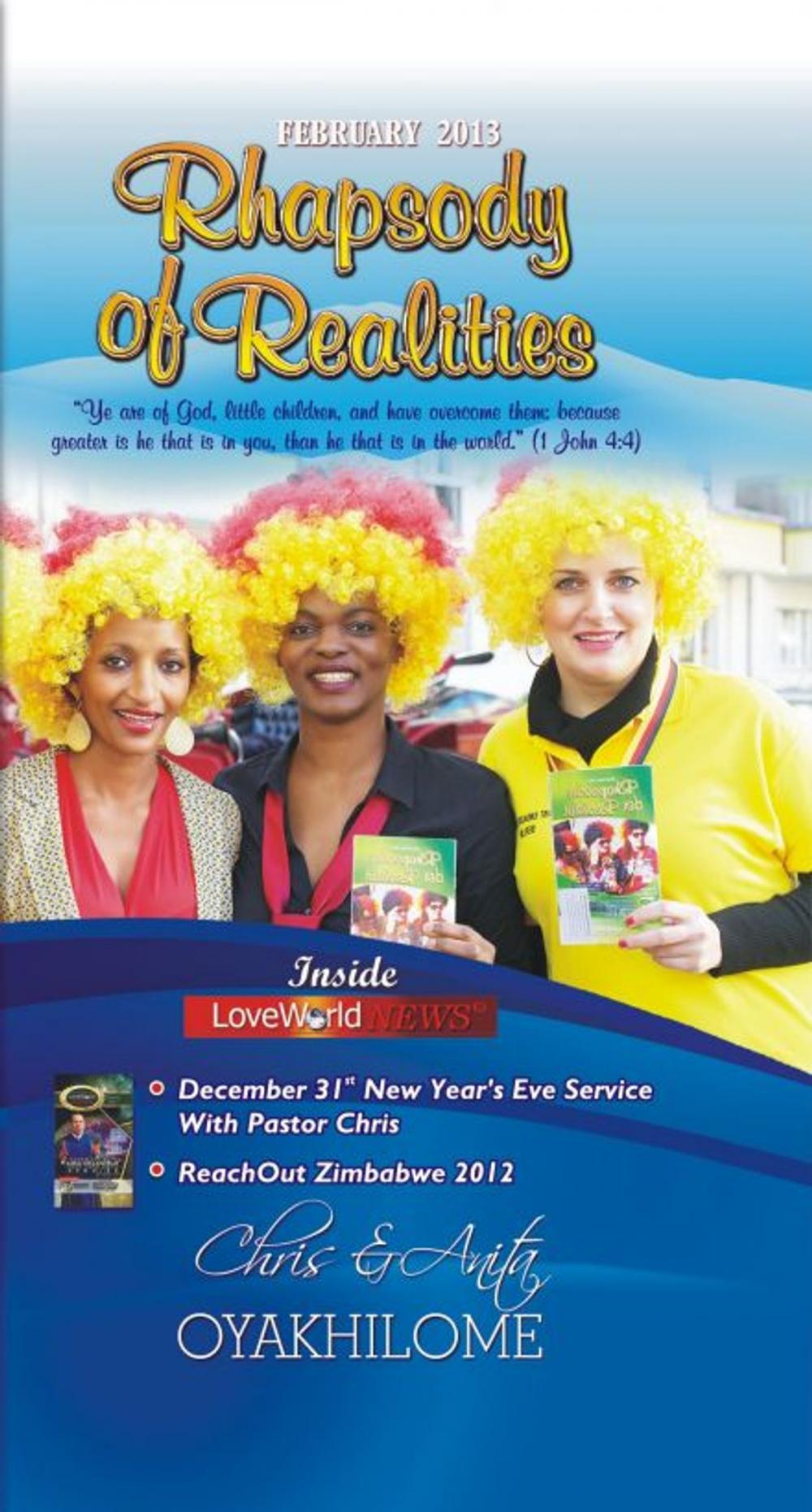 Big bigCover of Rhapsody of Realities February 2013 Edition