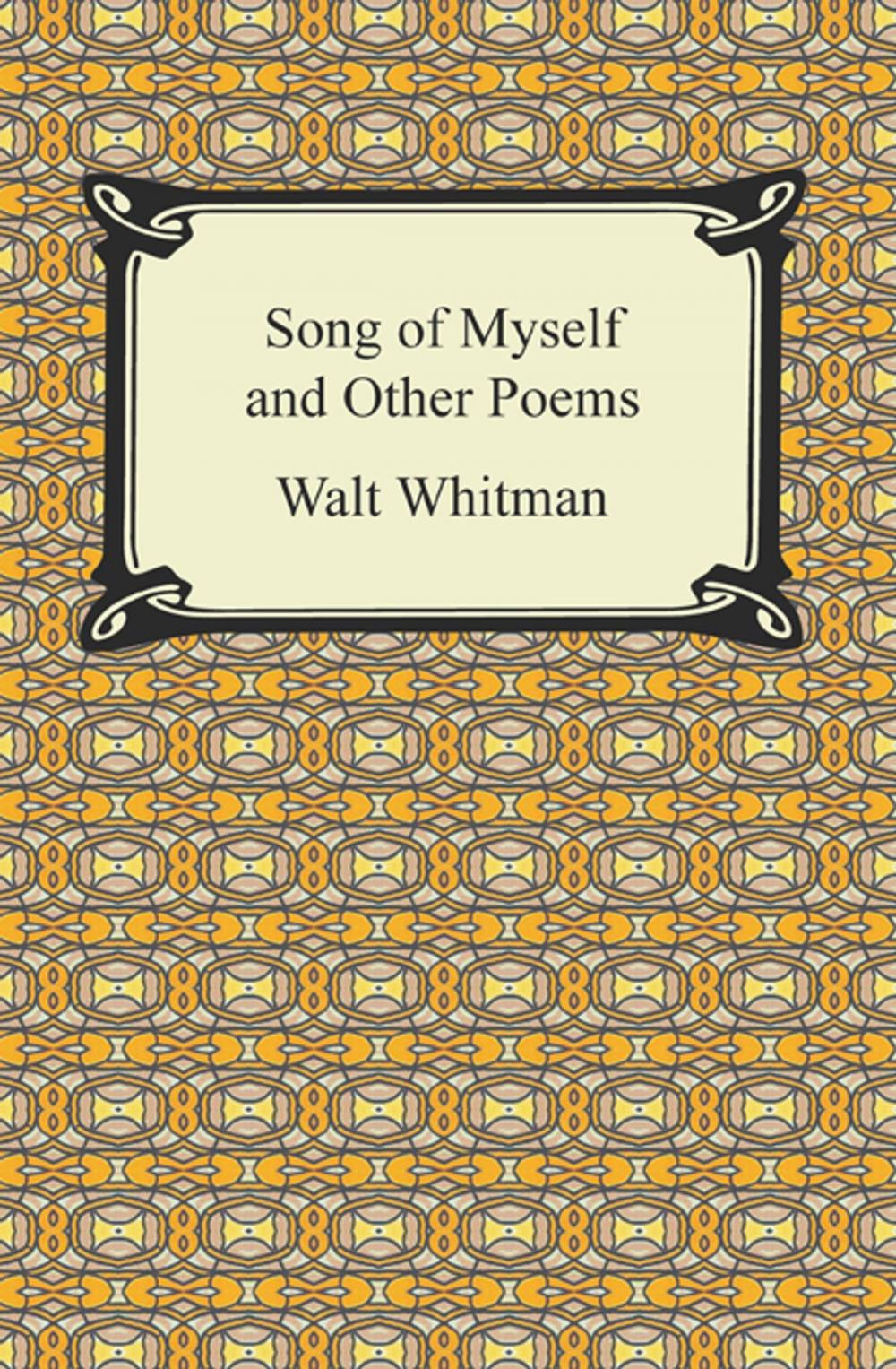 Big bigCover of Song of Myself and Other Poems