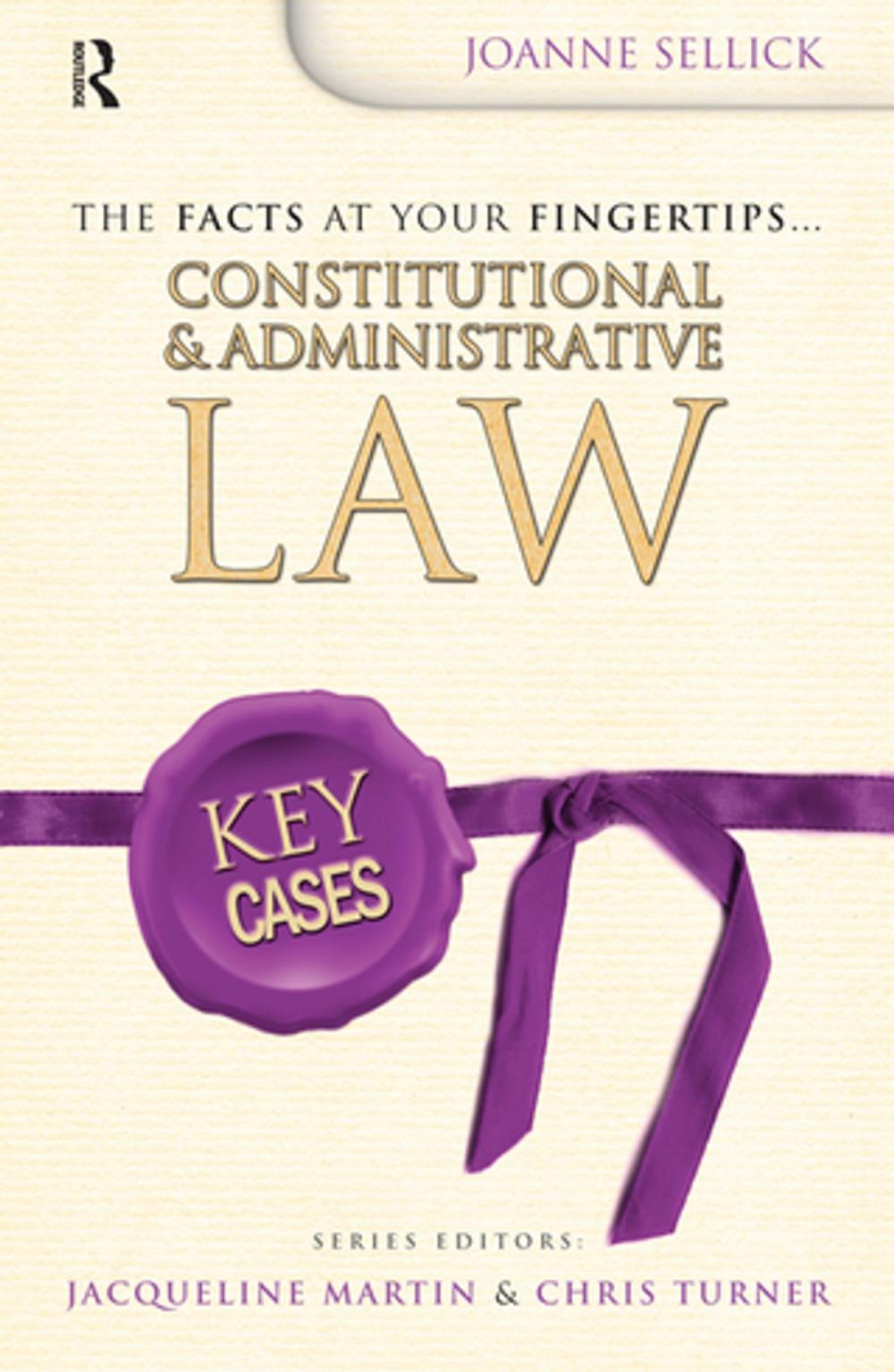 Big bigCover of Key Cases: Constitutional and Administrative Law