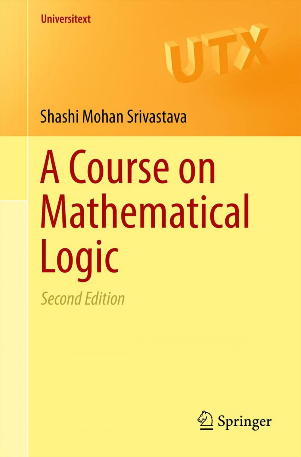 Big bigCover of A Course on Mathematical Logic