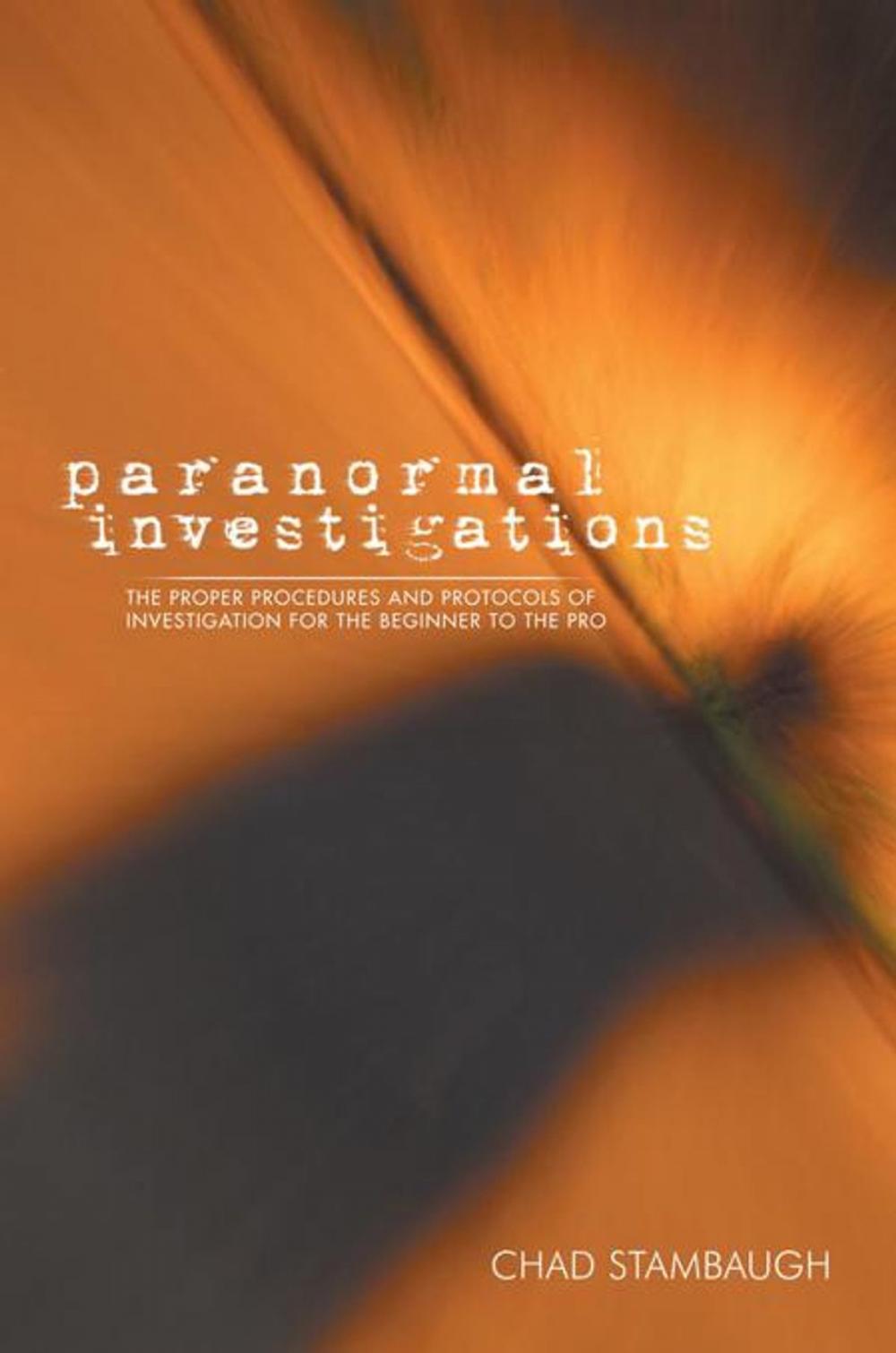 Big bigCover of Paranormal Investigations