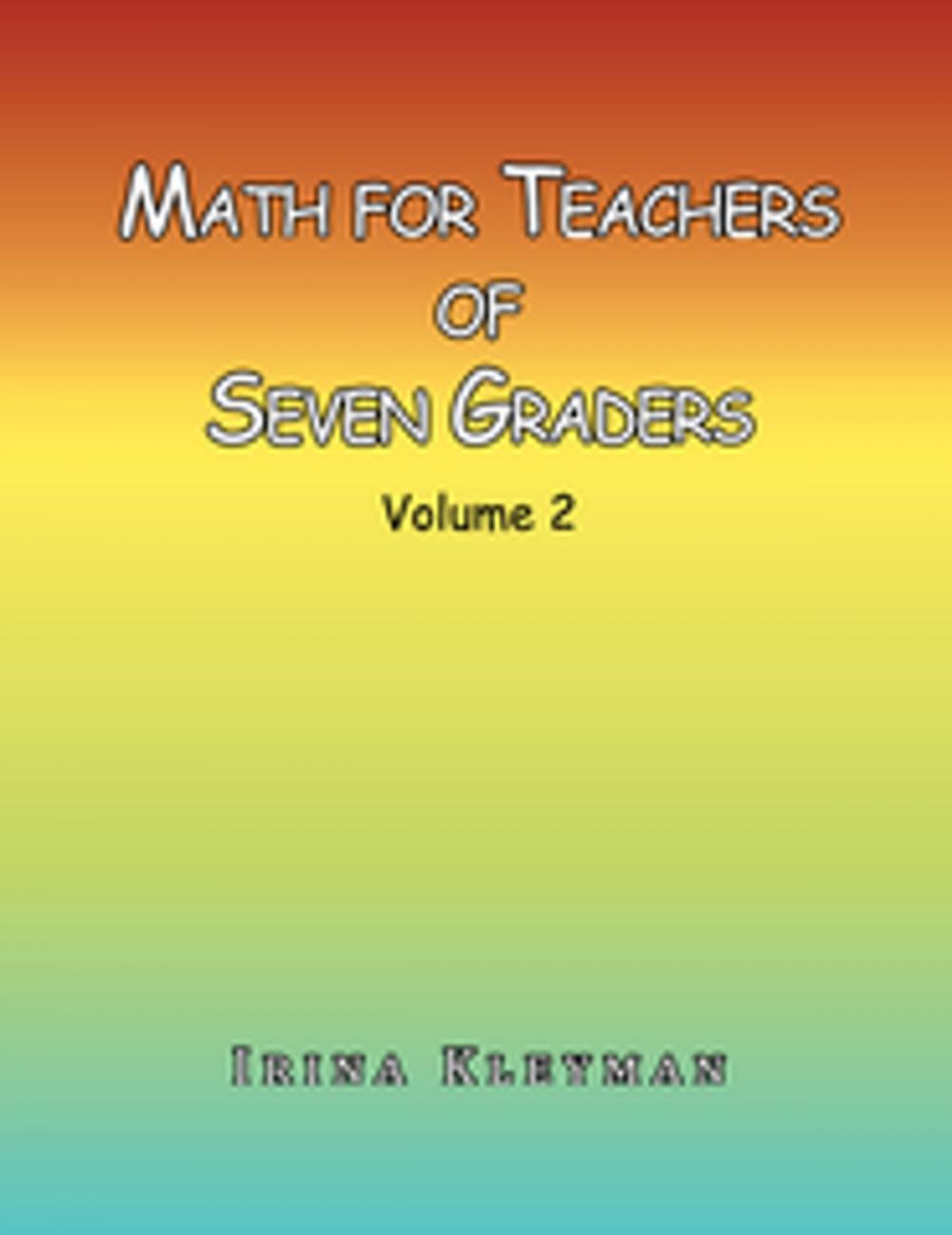 Big bigCover of Math for Teachers of Seven Graders