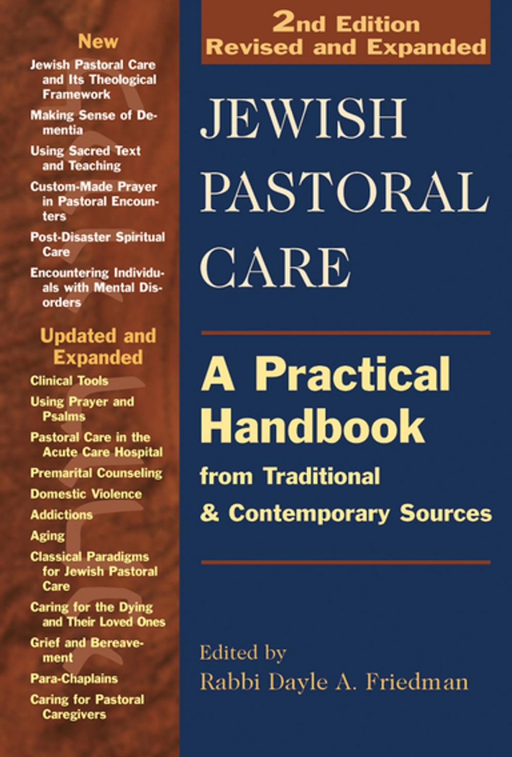 Big bigCover of Jewish Pastoral Care 2/E