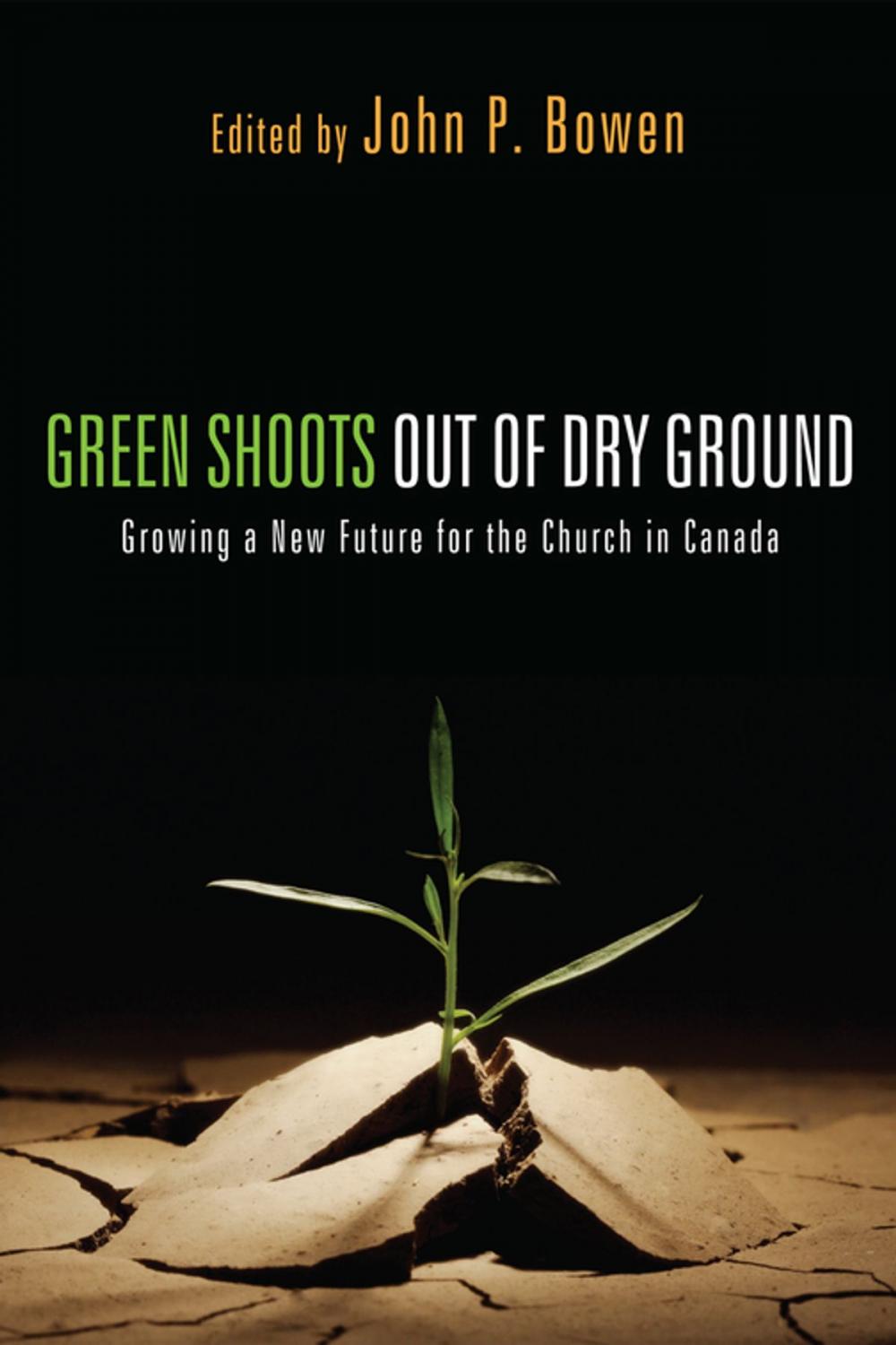 Big bigCover of Green Shoots out of Dry Ground