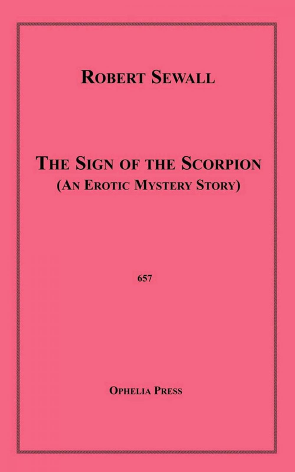 Big bigCover of The Sign of the Scorpion