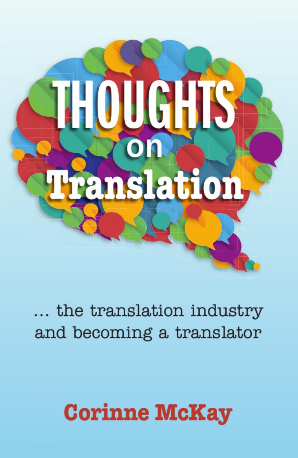 Big bigCover of Thoughts on Translation