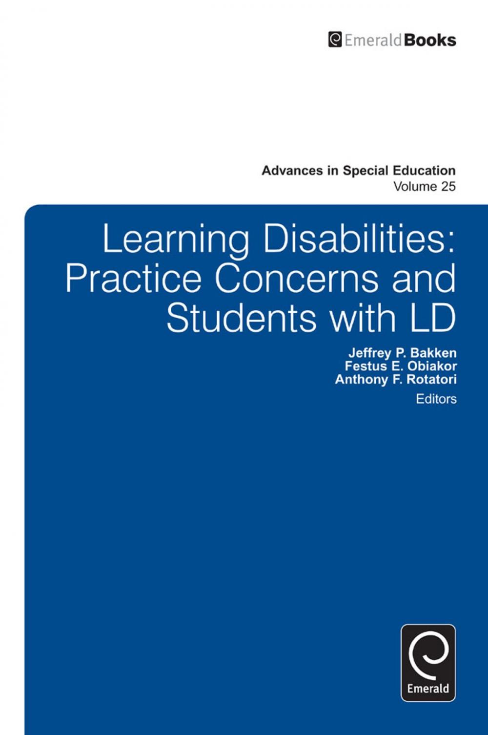 Big bigCover of Learning Disabilities