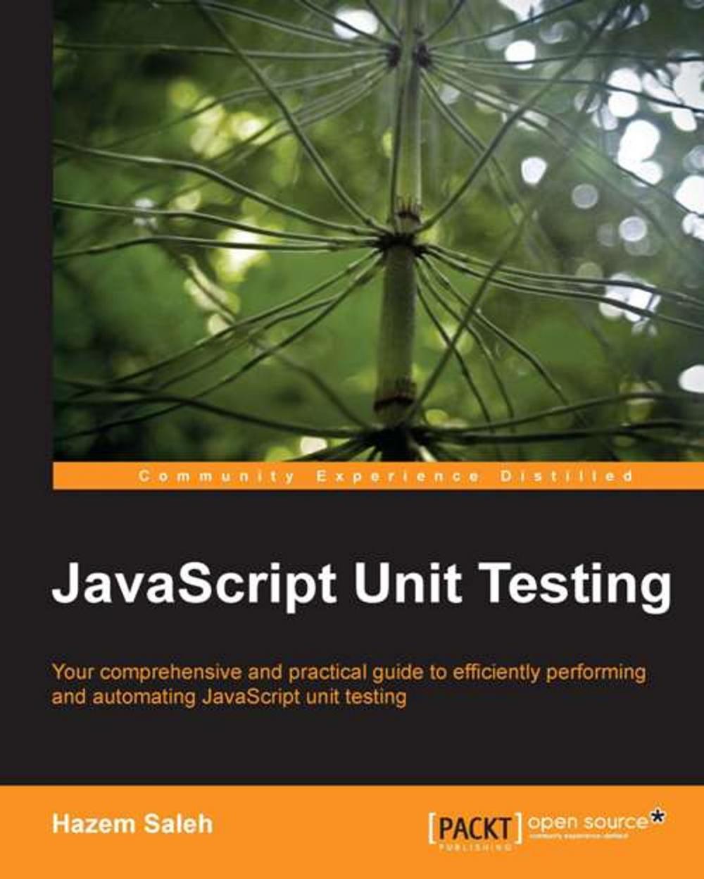 Big bigCover of JavaScript Unit Testing