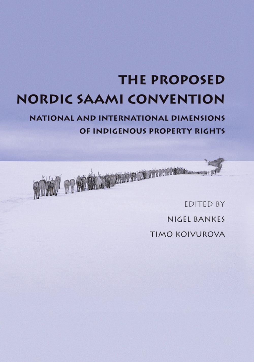 Big bigCover of The Proposed Nordic Saami Convention